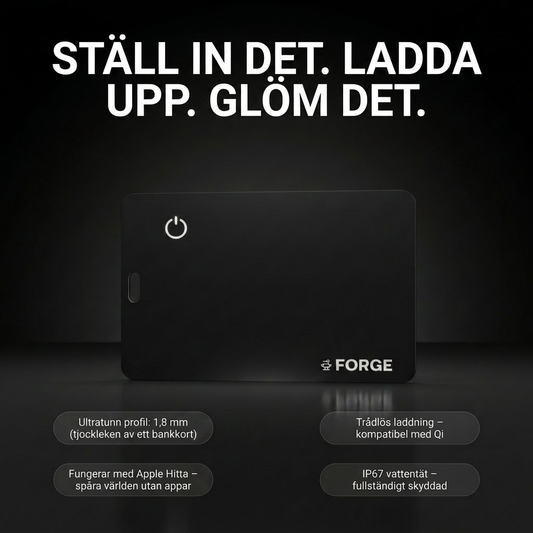 Forge Wallet — Hitta din plånbok direkt