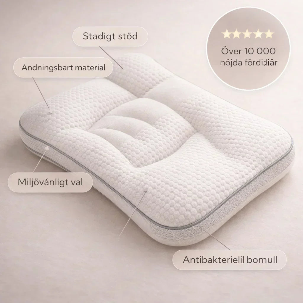 DrömNacke – Ergonomisk barnkudde för lugnare sömn
