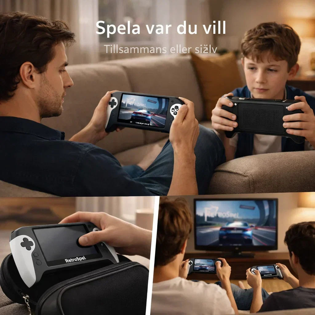 RetroSpel – Koppla av och spela var du vill
